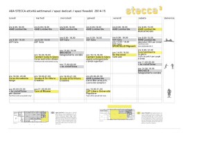 stecca 3 settimana 14-15