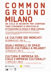 COMMON GROUND MILANO 3 appuntamenti